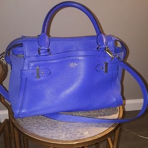 Violet purse